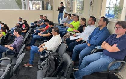 Delegado Marcelo Zompero ministra palestra para servidores da Câmara