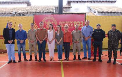 Solenidade marca os 38 anos de atividade do Corpo de Bombeiros em Três Lagoas