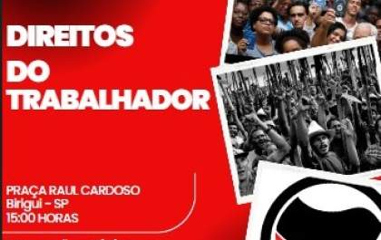 Ato reúne artistas e aula pública neste feriado em Birigui