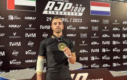 Atleta de jiu-jítsu da região é campeão na Holanda
