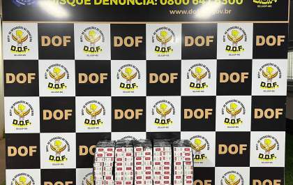 Cigarros e drogas foram apreendidos pelo DOF na região de Dourados