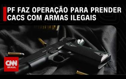PF faz operação para prender quem não recadastrou armas e tem mandado de prisão em aberto