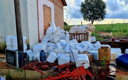 Polícia Ambiental prende infrator por uso ilegal de agrotóxicos e exploração ilegal de madeira