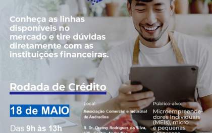 Programa de Crédito Orienta realiza Rodada de Crédito em Andradina