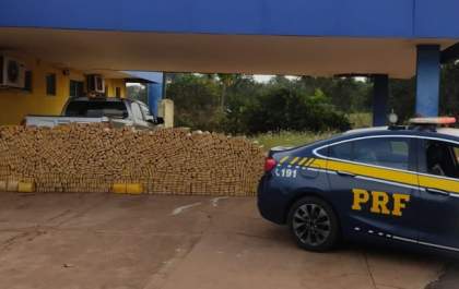 PRF apreende 1,3 tonelada de maconha na BR-262&nbsp;