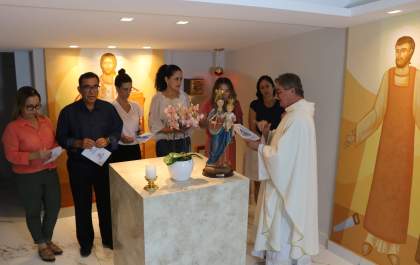 Padroeira do Unisalesiano, Nossa Senhora Auxiliadora é homenageada pela Pastoral com diversas ações