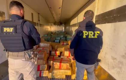 PRF apreende quase 15 toneladas de maconha em MS