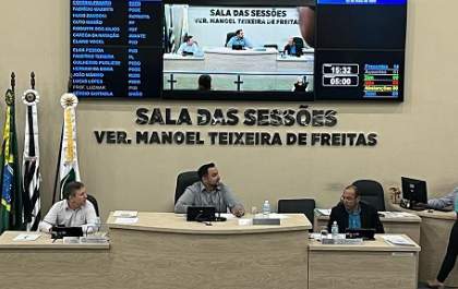 Câmara vota solicitação de segurança em escola e outros pedidos na 15ª Sessão Ordinária