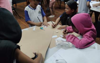 Alunos de escola municipal criam vídeo em stop motion em Araçatuba