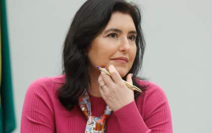 Simone Tebet em Campo Grande: ministra se reúne com Eduardo Riedel, Reinaldo Azambuja e André Puccinelli