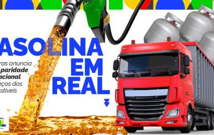 Petrobras anuncia queda na gasolina, diesel e gás de cozinha