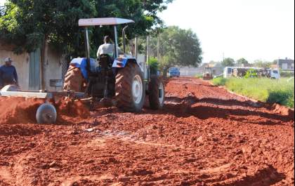 Petit Trianon recebe asfalto do pacote de R$ 14,4 milhões