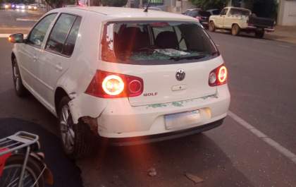 Colisão traseira na Av. Rosário Congro