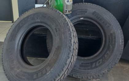 Pneus de caminhão e máquina de solda são furtados de empresa em Três Lagoas