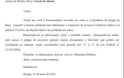 Prefeitura de Birigui suspende chamamento para gerenciamento do PS