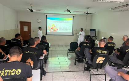 Projeto do Unisalesiano oferece acompanhamento nutricional a policiais militares