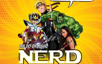 Shoppings de Araçatuba realizam eventos para celebrar o Dia do Orgulho Nerd