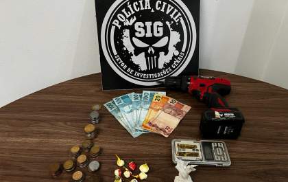Polícia Civil prende homem em flagrante por tráfico de drogas no bairro Interlagos