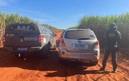 DOF recupera veículo objeto de crime ocorrido fora de Mato Grosso do Sul