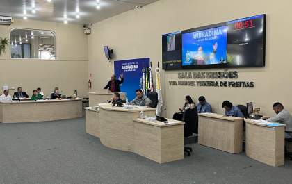 Câmara de Andradina realiza 17ª sessão ano e discute temas de grande relevância