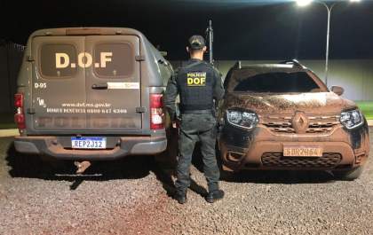 Paraguaio é preso pelo DOF com carro roubado no Rio de Janeiro
