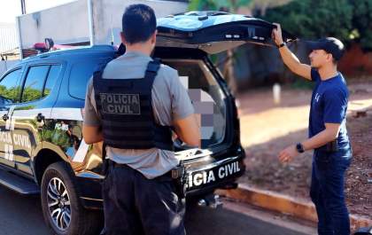 Polícias Civis do MS e PR em uma ação conjunta prendem suspeito de divulgar fotos íntimas de adolescente