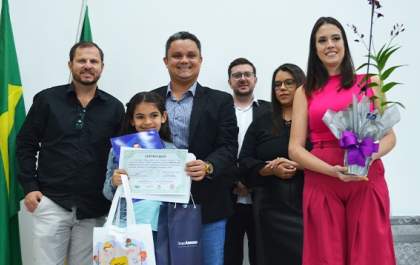 Alunos são premiados no concurso “Meio Ambiente e Minha Cidade”