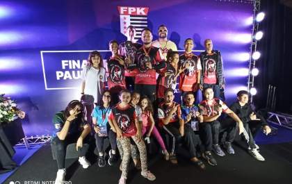 Karatê Hisatugo é vice-campeão no Paulista 2023