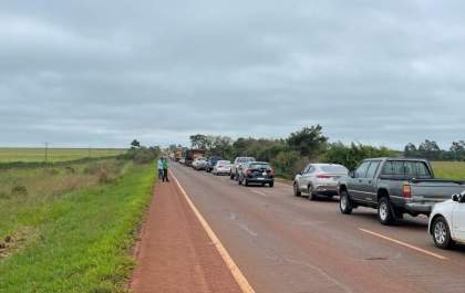 Marco Temporal: Indígenas bloqueiam rodovias em MS