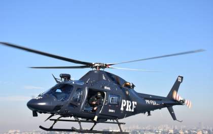 Helicóptero da PRF lançou 4 toneladas de sementes de palmeira ameaçada de extinção na Mata Atlântica
