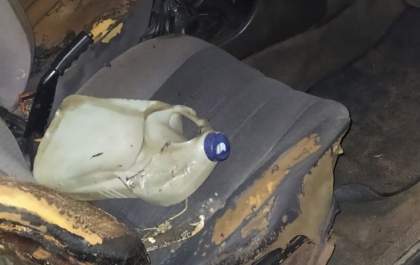 Homem é preso após colocar fogo em veículo