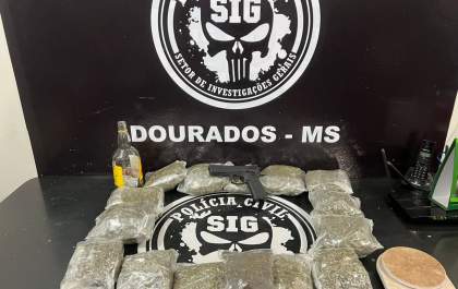 Polícia Civil fecha ponto de venda de drogas em MS
