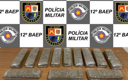 Homem preso com 12 tijolos de maconha ganha a liberdade em audiência de custódia