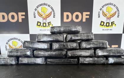 DOF apreende quase R$ 830 mil de pasta base de cocaína