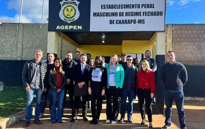 GAEP realiza inspeção conjunta no Estabelecimento Penal Masculino de Regime Fechado