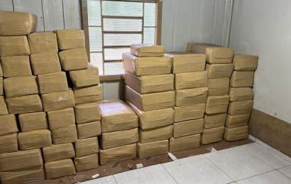 Polícia Federal apreende aproximadamente duas toneladas de drogas em Ponta Porã