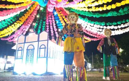 Festa junina altera trânsito na praça Rui Barbosa
