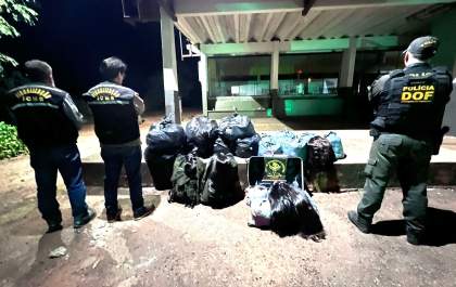 DOF e Sefaz apreendem mais de 400 quilos de cabelo humano avaliados em um milhão de reais
