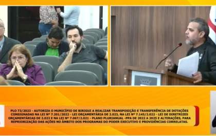 Projeto de empréstimo de R$ 14 milhões para frota é adiado na Câmara de Birigui