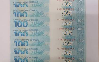 PF prende homem com notas de R$ 100 falsas em MS
