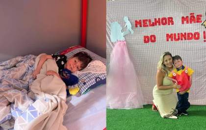 Criança fica 16 dias em coma e reação ao acordar e reencontrar a mãe viraliza