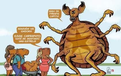 Charge: Cuidado com o carrapato-estrela, ele está a solta!
