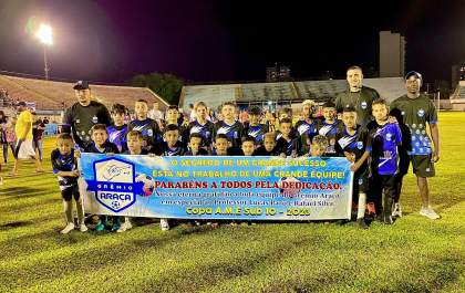 Copa AME: Grêmio Araçá é campeão em 3 categorias