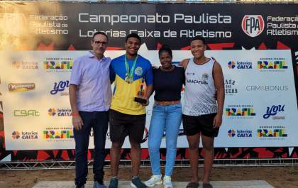 Atletismo de Araçatuba é pódio em competição paulista