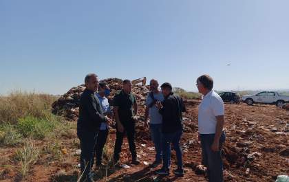 TCE faz fiscalização-surpresa no aterro sanitário de Birigui
