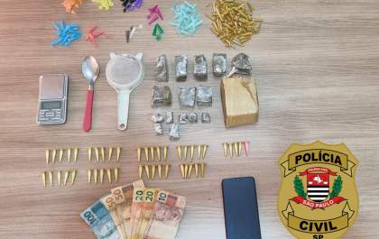 Mulher é presa pela Polícia Civil com drogas em Brejo Alegre
