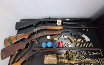 Polícia Civil apreende seis armas de fogo em Brasilândia