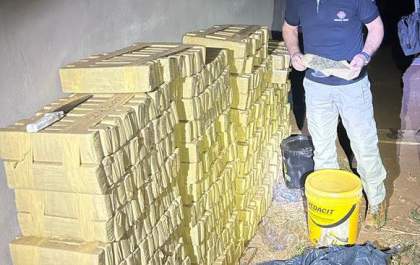 PF e Senad/Paraguai retiram de circulação mais duas toneladas de drogas