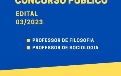 Fateb abre concurso para professor de filosofia e sociologia