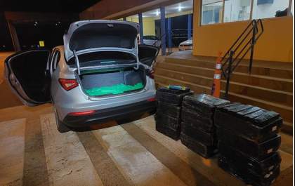 PRF apreende 490 Kg de maconha em MS